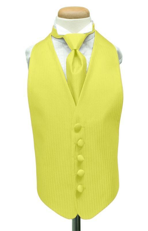 Herringbone Kids Tuxedo Vest 2
