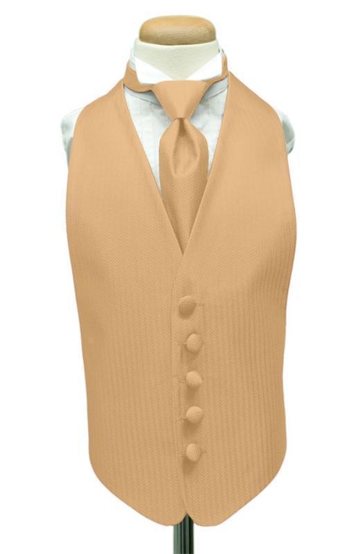 Herringbone Kids Tuxedo Vest 2